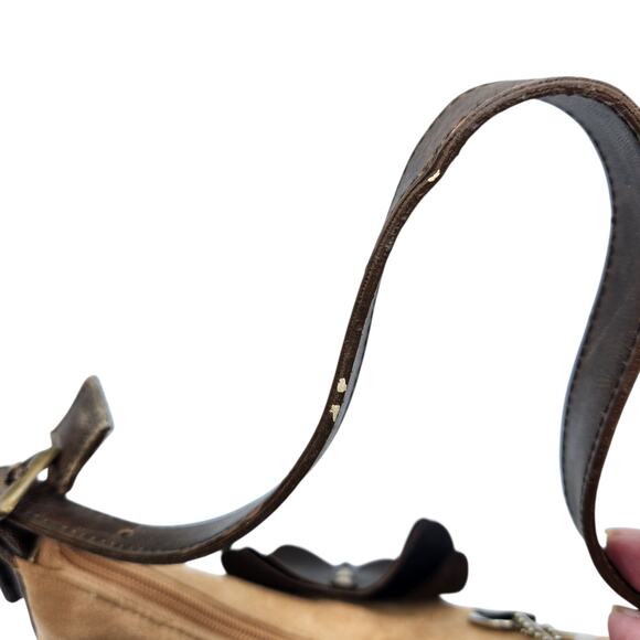 Connections Brown Butterfly Handbag NWT with Flaws Y2K - Picture 5 of 5